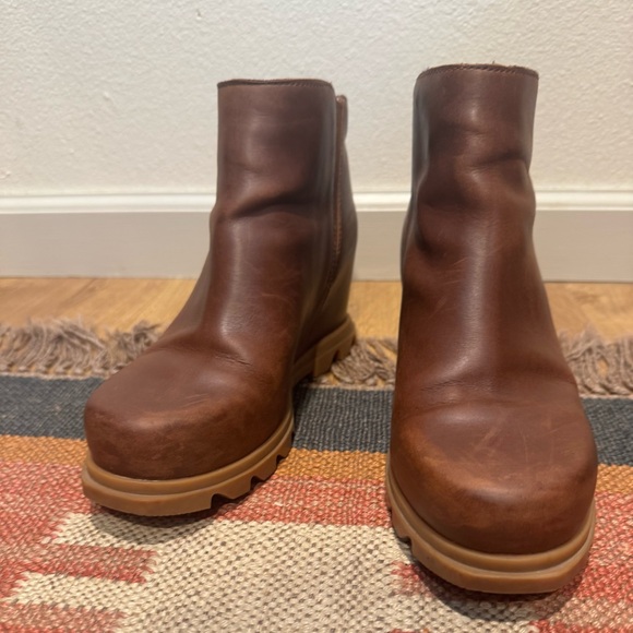 Sorel Joan of Arc Zip Booties Leather - Picture 5 of 9